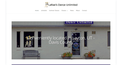 Desktop Screenshot of laraesdanceunlimited.com